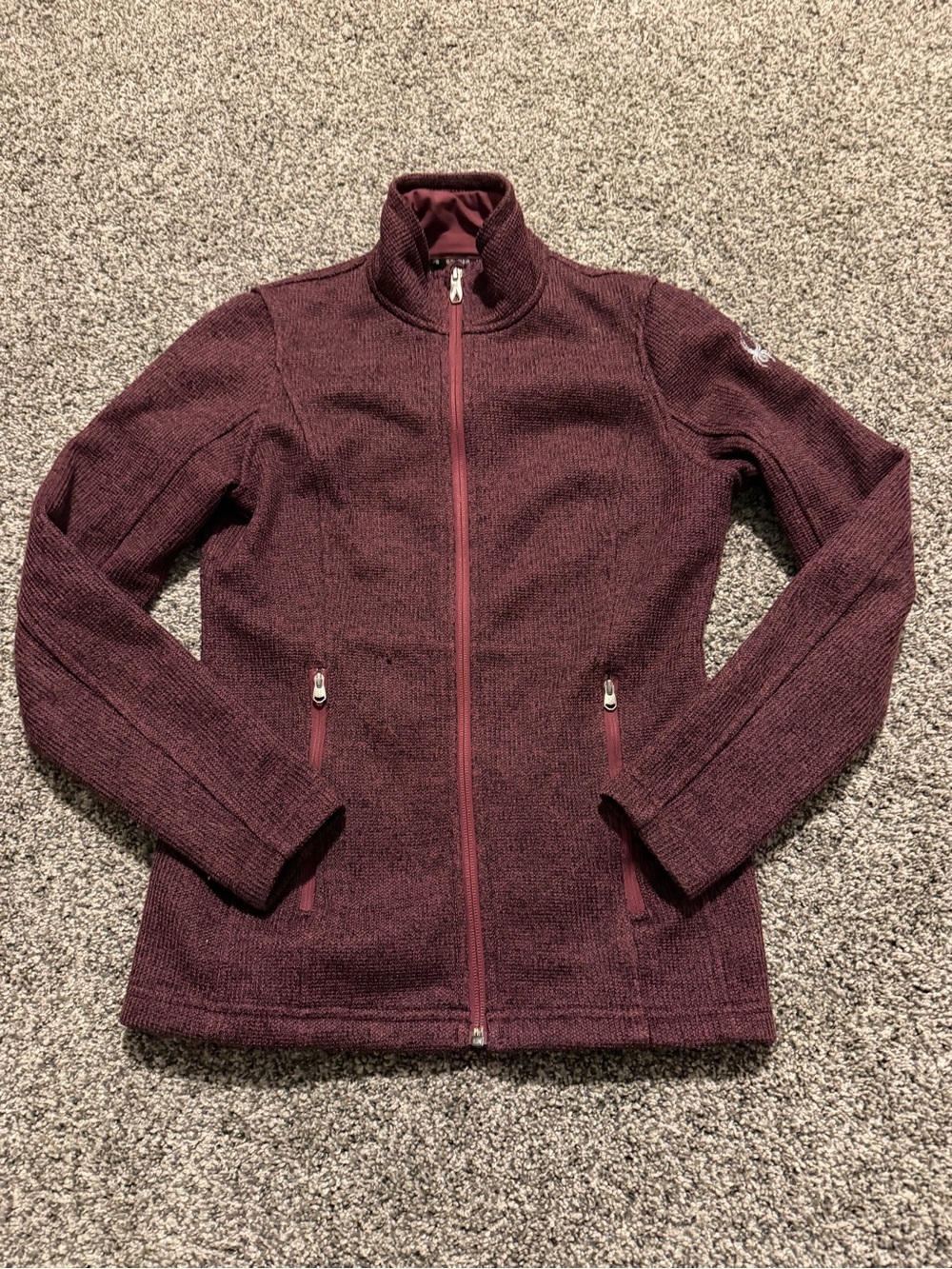 Spyder Women's Wine Full-Zip Utility Jacket